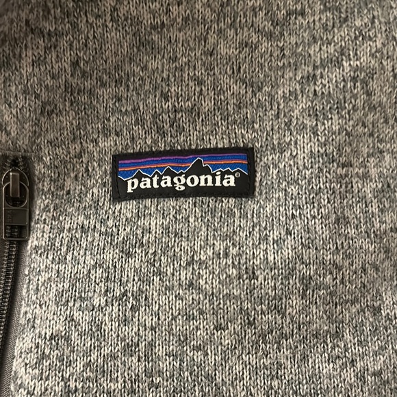 Patagonia Gray Quarter-Zip Pullover - Picture 3 of 4